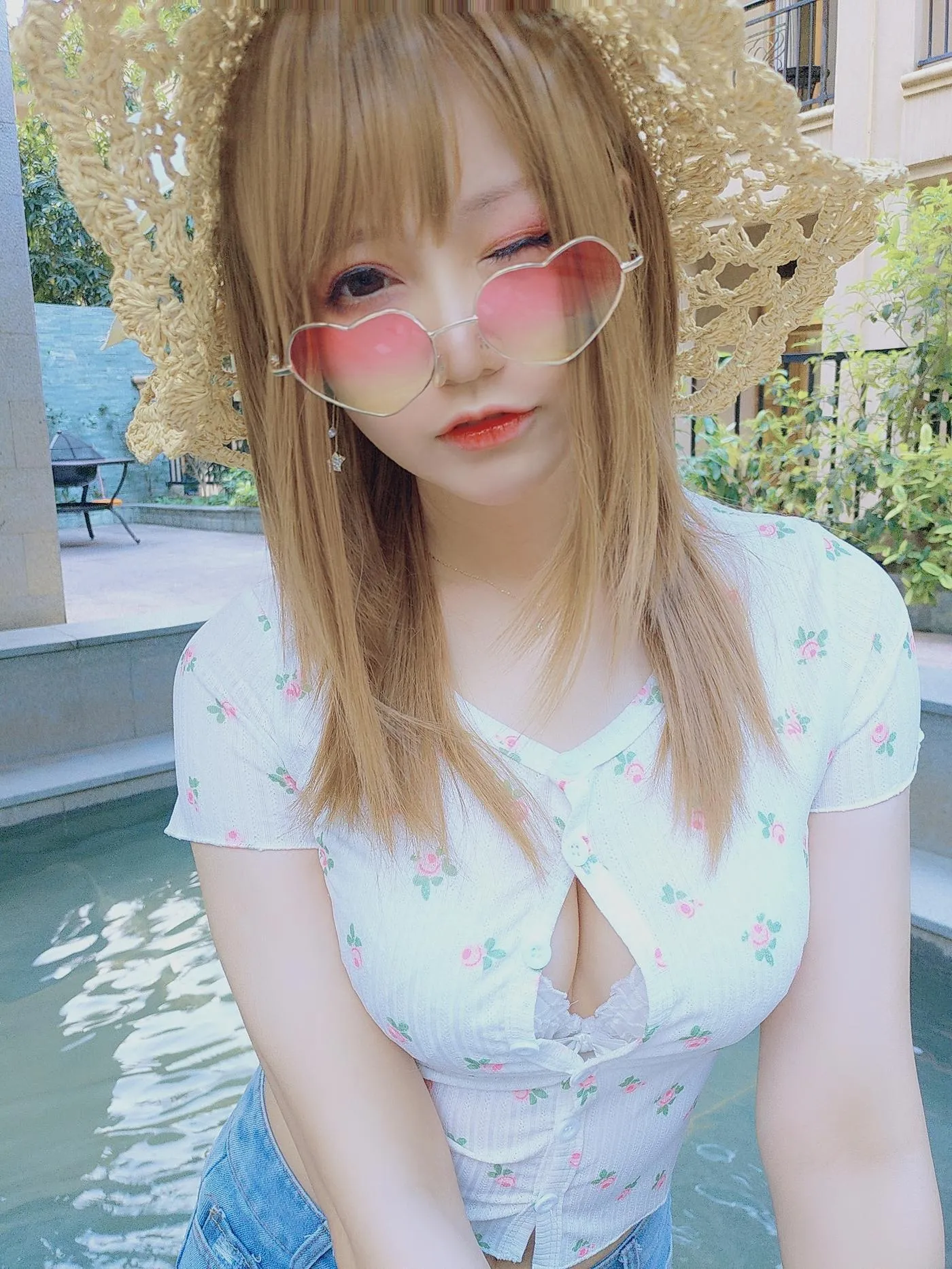 Nyako喵子 – NO.27 温泉蕾丝睡衣-自拍 [60P]插图6